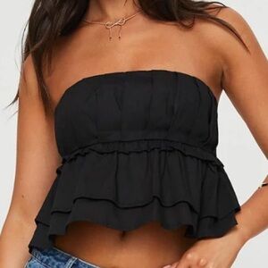 Princess Polly Erika Strapless Top, Sz 6 - NEW